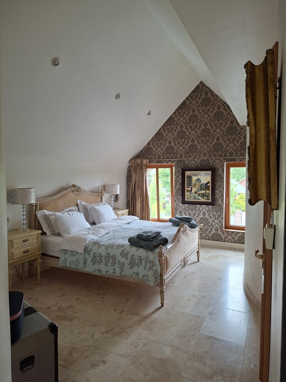 Master Bedroom with super king bed