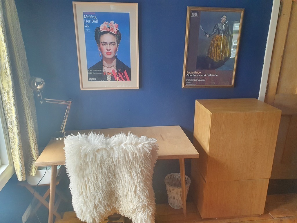 Back Bedroom, as study