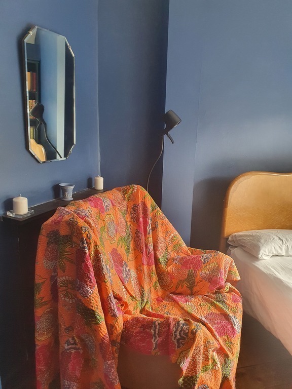 Back Bedroom, with bed