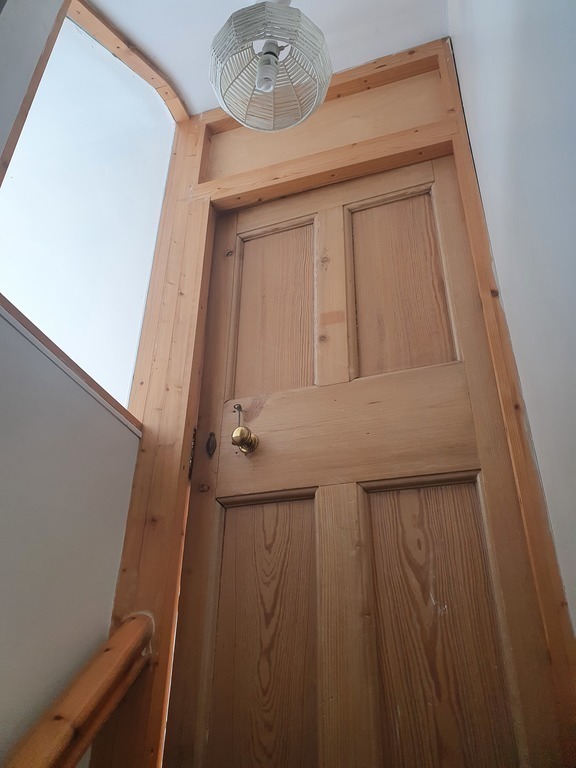 Attic Bedroom, entrance