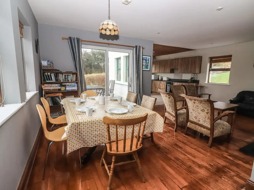 Dining Area - with our collection of board games for you to use!!