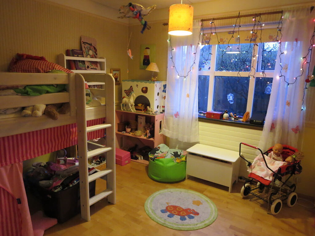One of two children's rooms