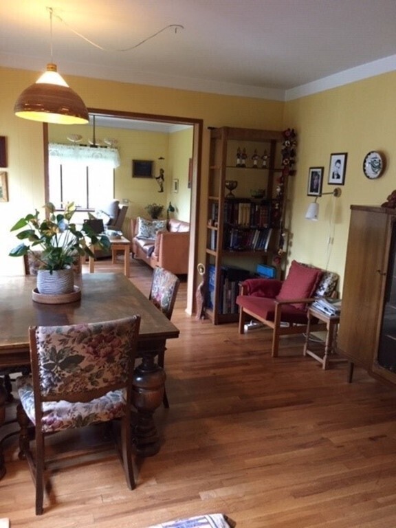 Dining room and living room