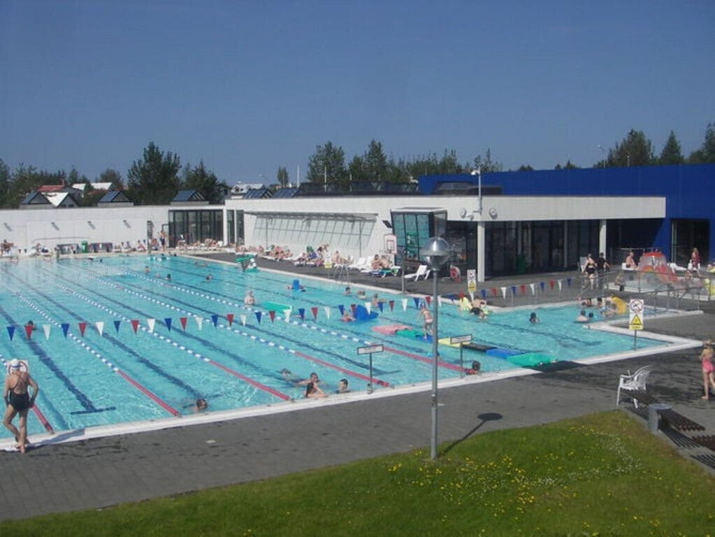 Geothermal swimming pool - with hot tubs and sauna