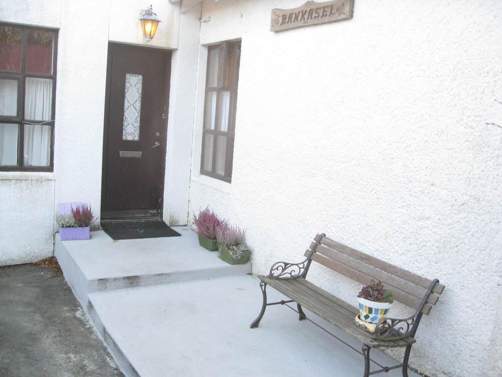 Front entrance of house.