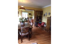 Dining room and living room