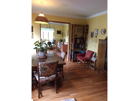 Dining room and living room