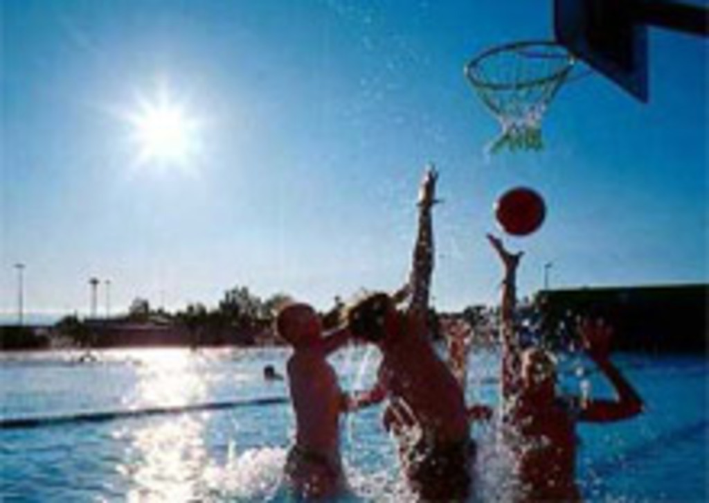 Outdoor geothermal swimming pool next door. Great place for all ages!