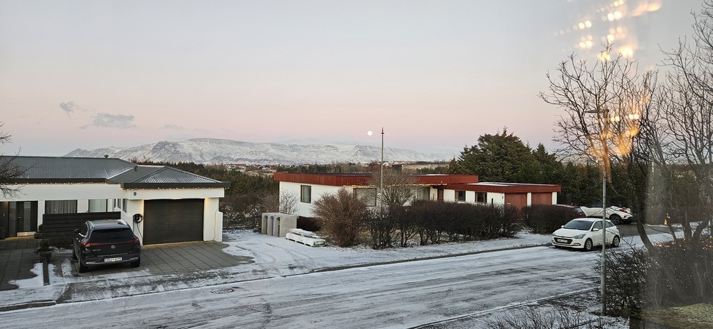 The view from our dining room.