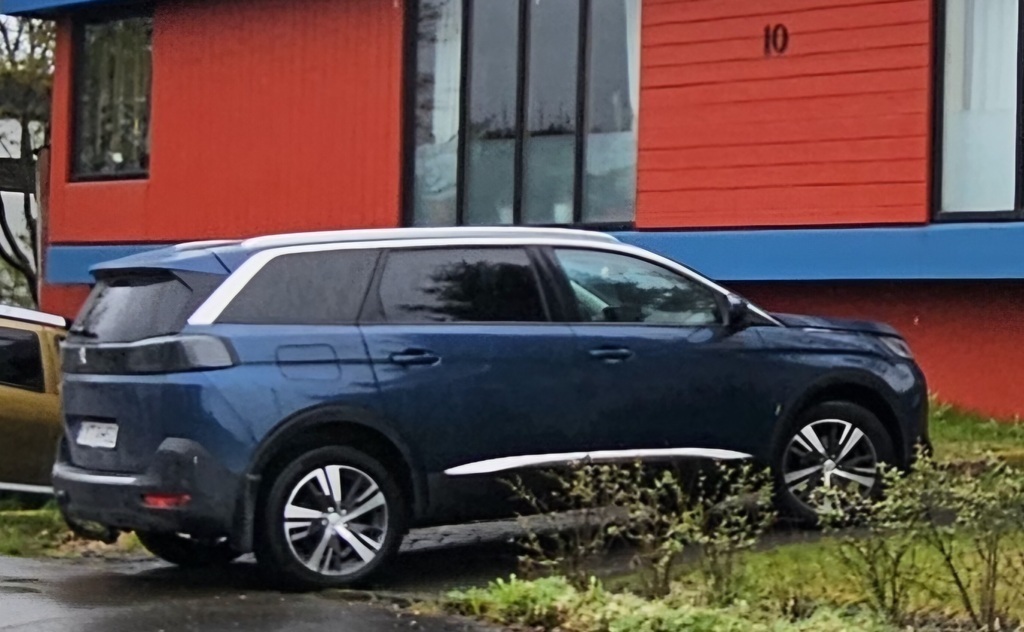 Our car. A 2021 7-seater Peugeot 5008.