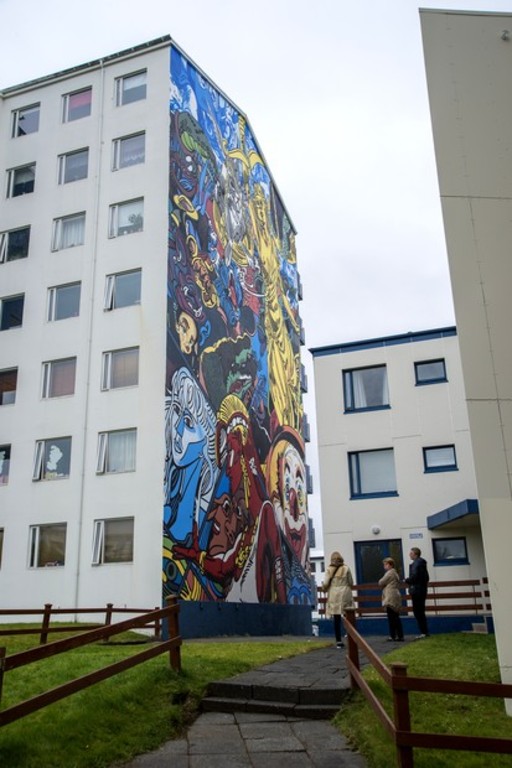 Mural by Erró