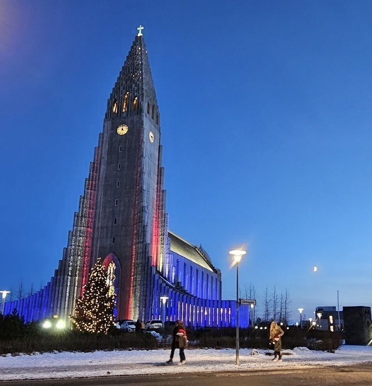 Hallgrímskirkja.