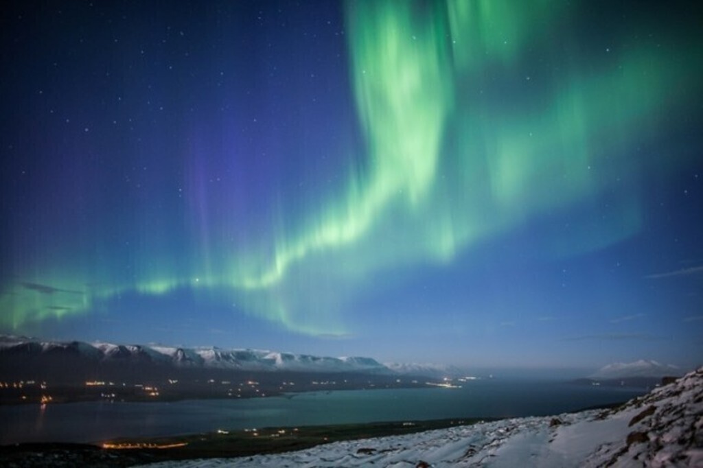 The Northern lights