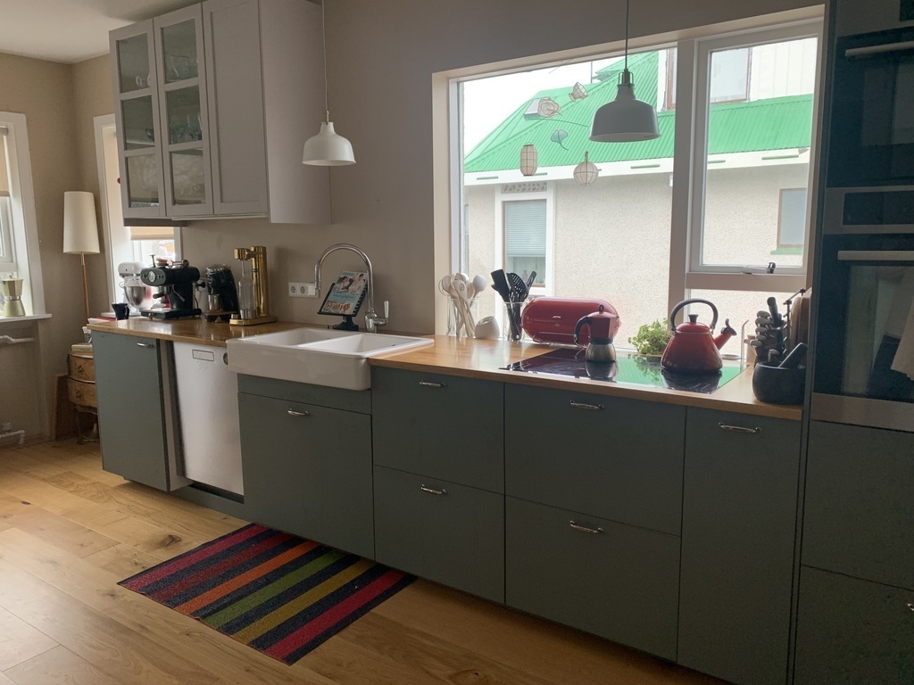 part of our newly renovated kitchen