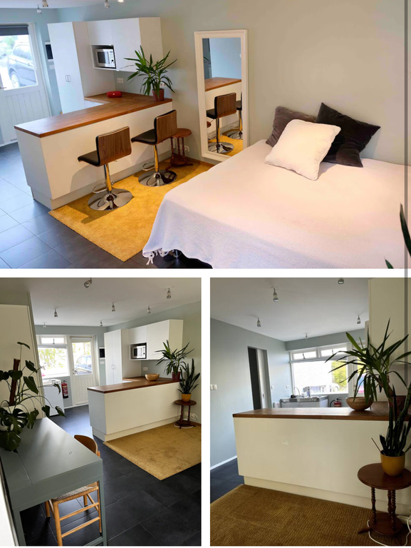 We have a spare studio apartment (a converted garage) which we sometimes use for family and friends. 