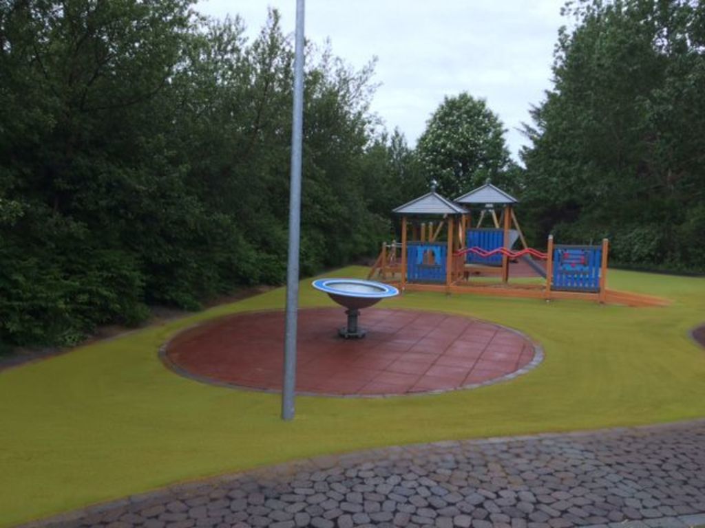 Playground at Klambratun - the public park close to our home