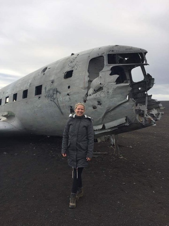 Plane wreck on Sólheimasandur 105km from Selfoss