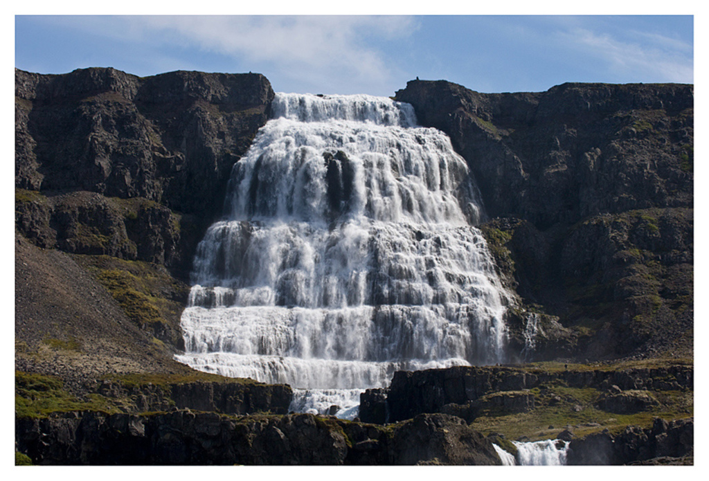 Dynjandi, one of my favorite waterfalls.  It is in the Westfjords about 3 hours from Búðardalur
