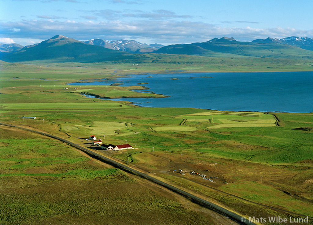 My mom's farm just 5 minutes away from Búðardalur