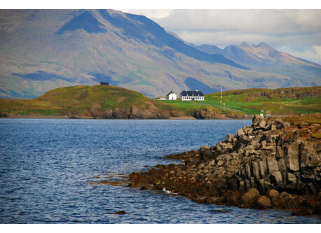 Laugarnes coast. The view from the coast near our house (10 min walk)