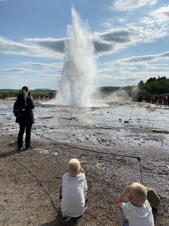 Geysir in Haukadalur The Golden circle