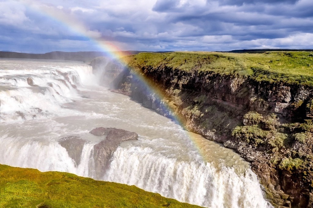 Gullfoss  waterfall 40 min by car