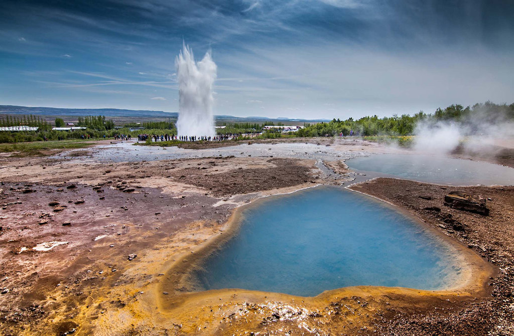 Geysir in Haukadalur.  30 min by car