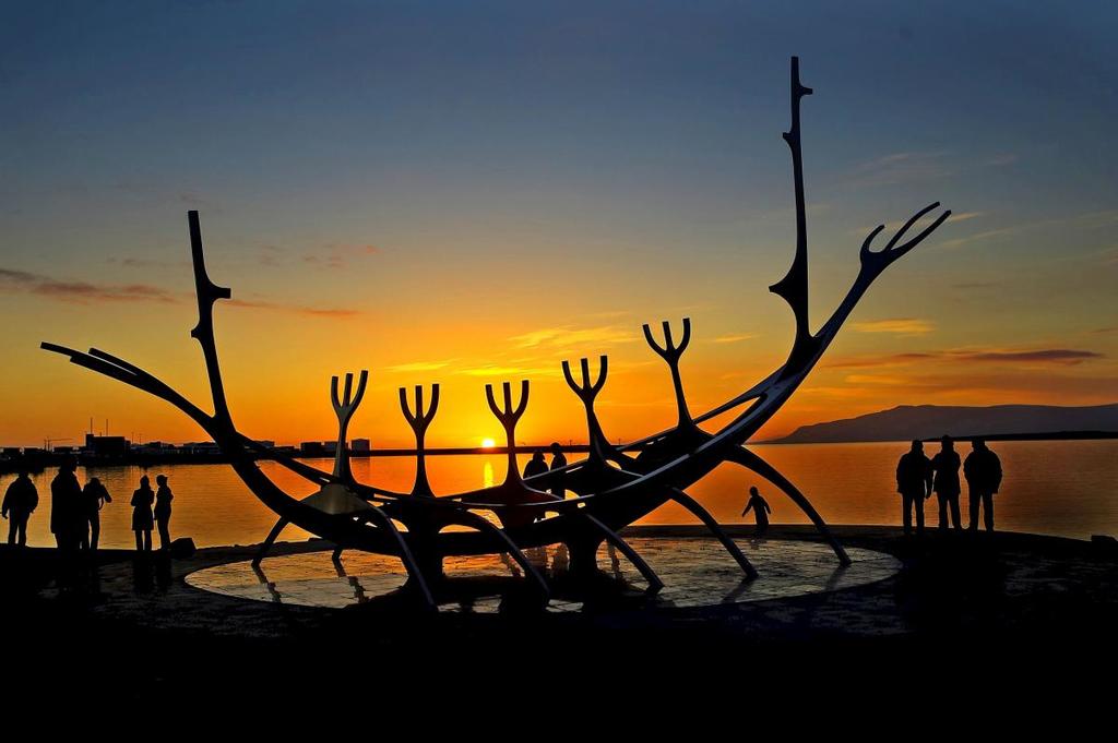 Summer solstice in Reykjavik