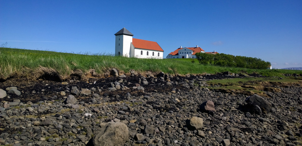 Bessastaðir at Álftanes, residence of the president of Iceland. 15–20 minutes by car.