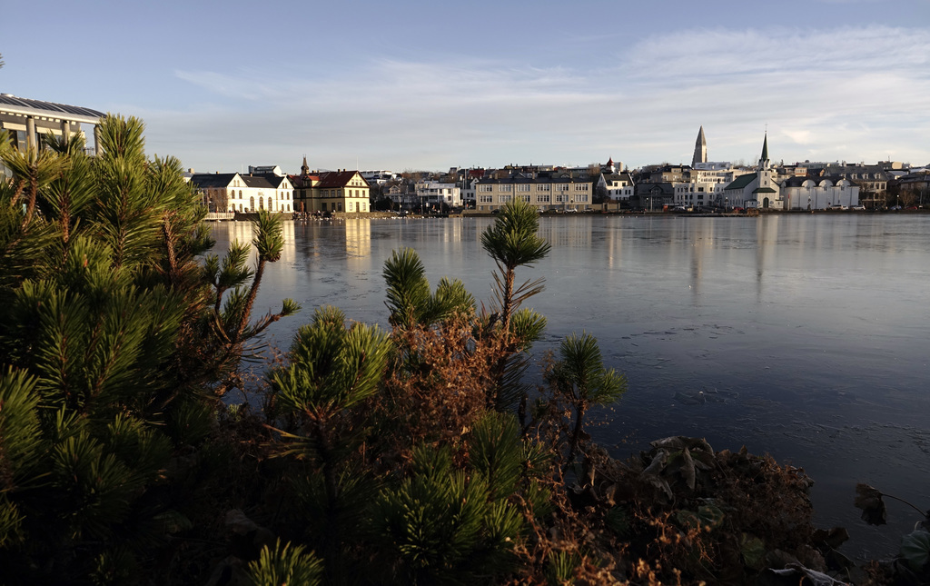 Downtown Reykjavík in evening sun is quite charming.