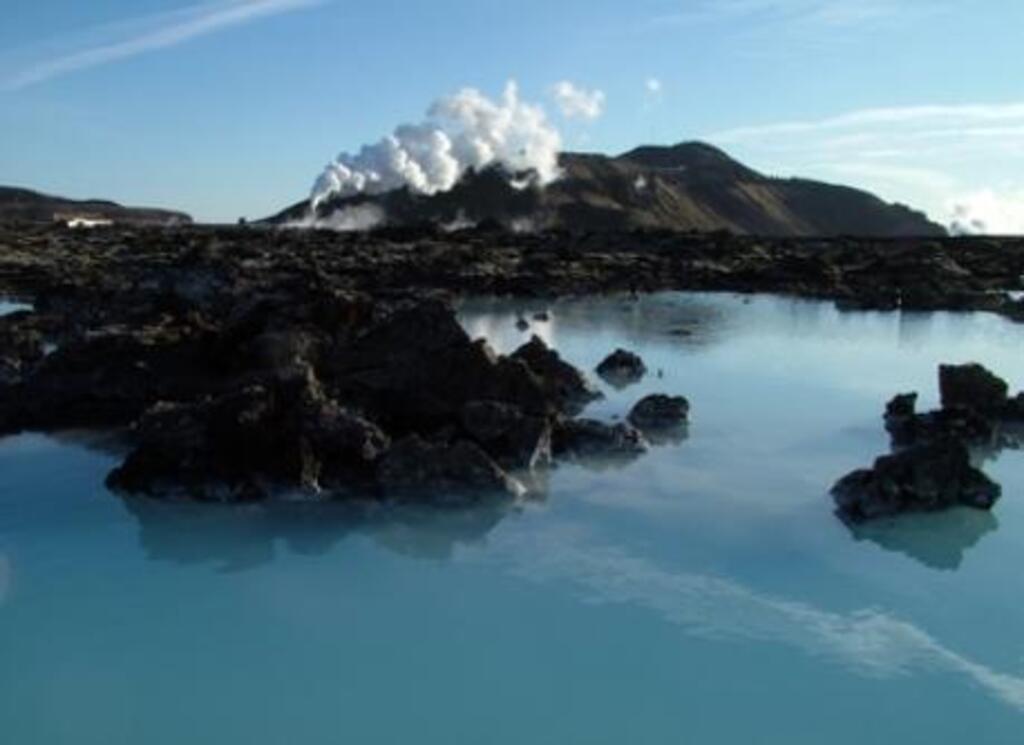 Close to the Blue Lagoon. About 30 minutes by car.