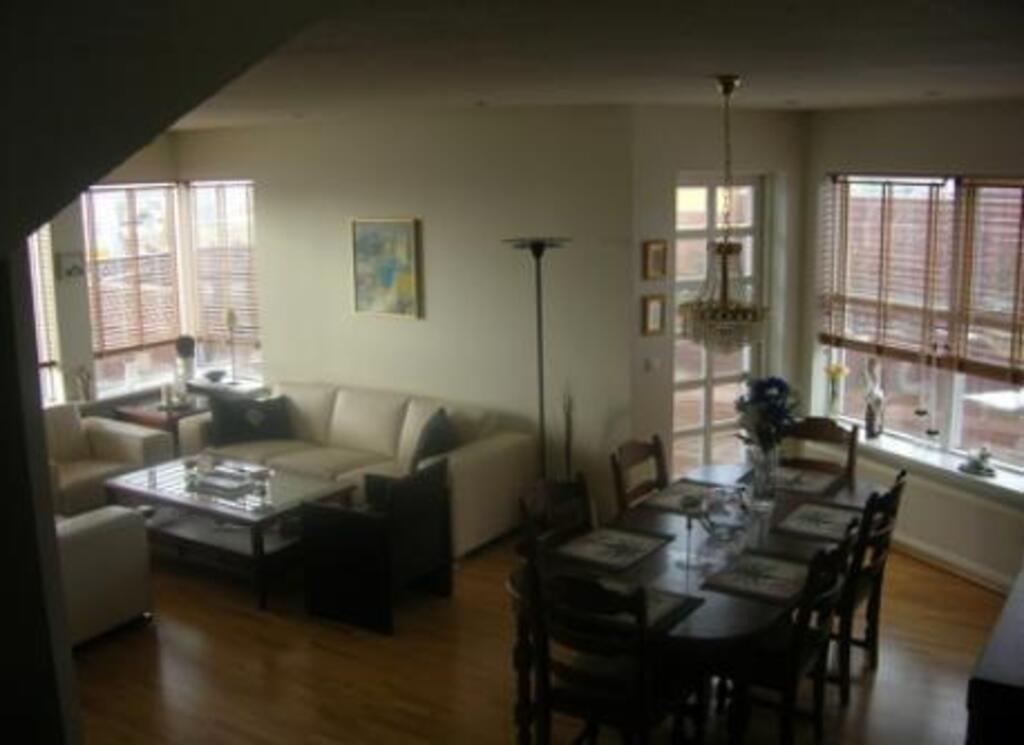 living and dining room