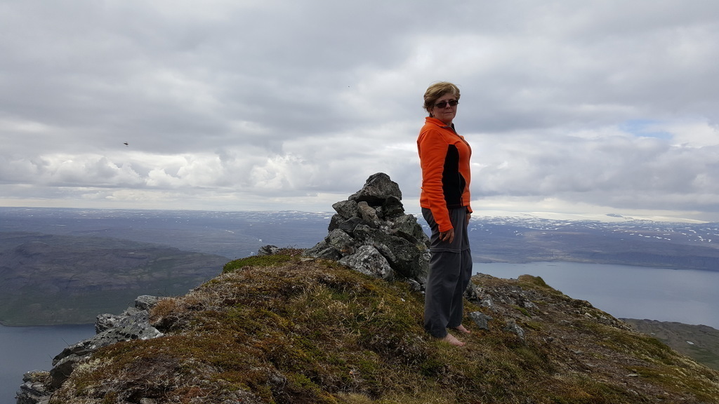 Dagbjört.... Good day at the top.