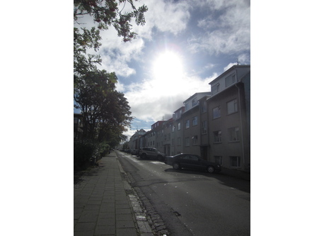 Our lovely house seen from the street