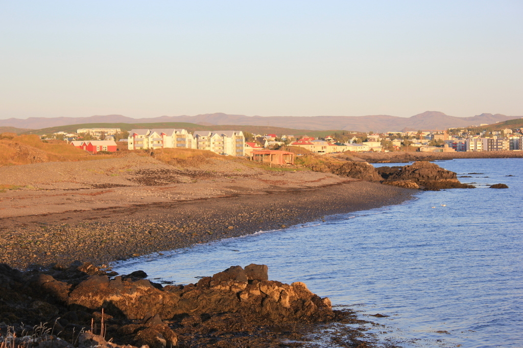 View over Hafnarfjörður, our hometown