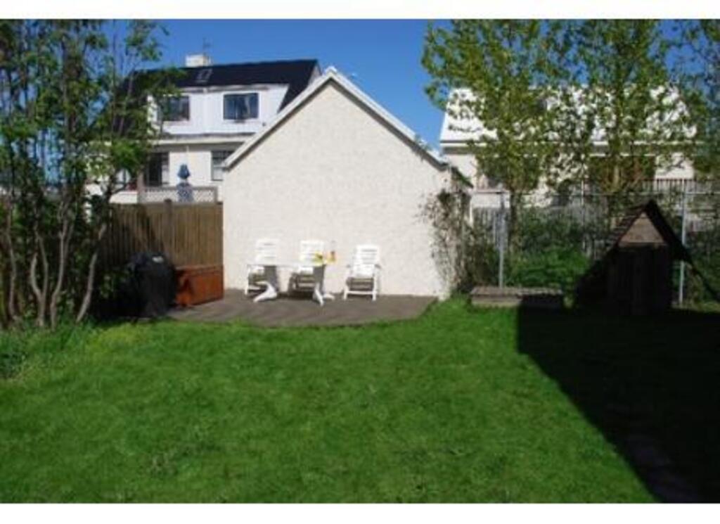 Garden, with a patio