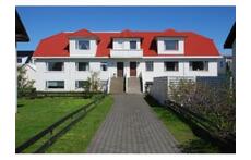 The apartment is on the 1st and 2nd floors on the left-hand side