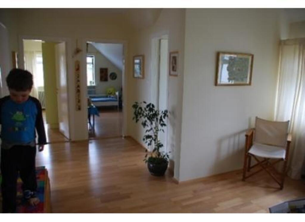 Upstairs hallway, master bedroom, boys room and bathroom, in that order