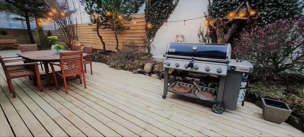 BBQ area, very privat