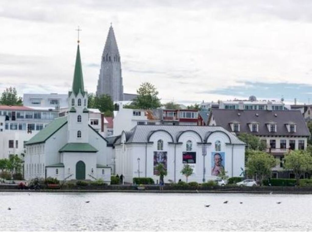 National Gallery of Iceland located in city center Reykjavik