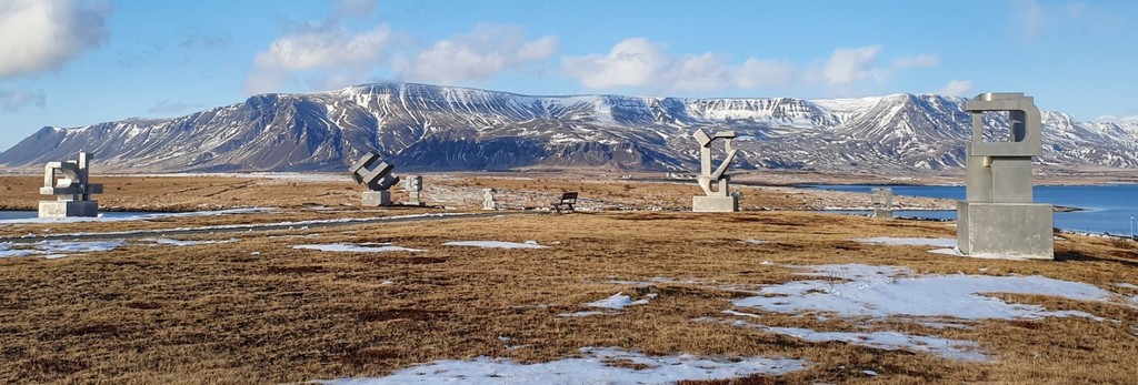 Sculpture park within Grafarvogur