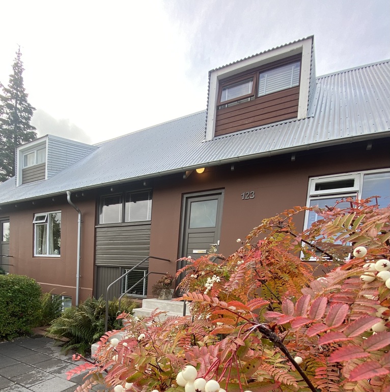 The front side of our house