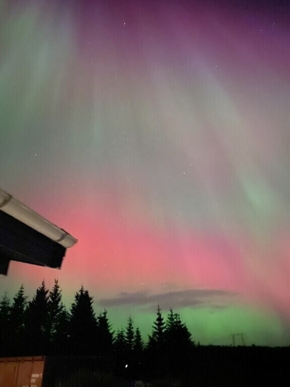 The area is perfect for northern lights. All photos taken on iPhone11 and are without a filter.