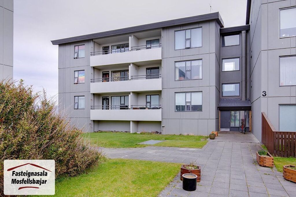 The apartment is on the top floor, to the left. 