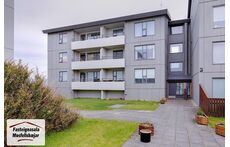 The apartment is on the top floor, to the left. 