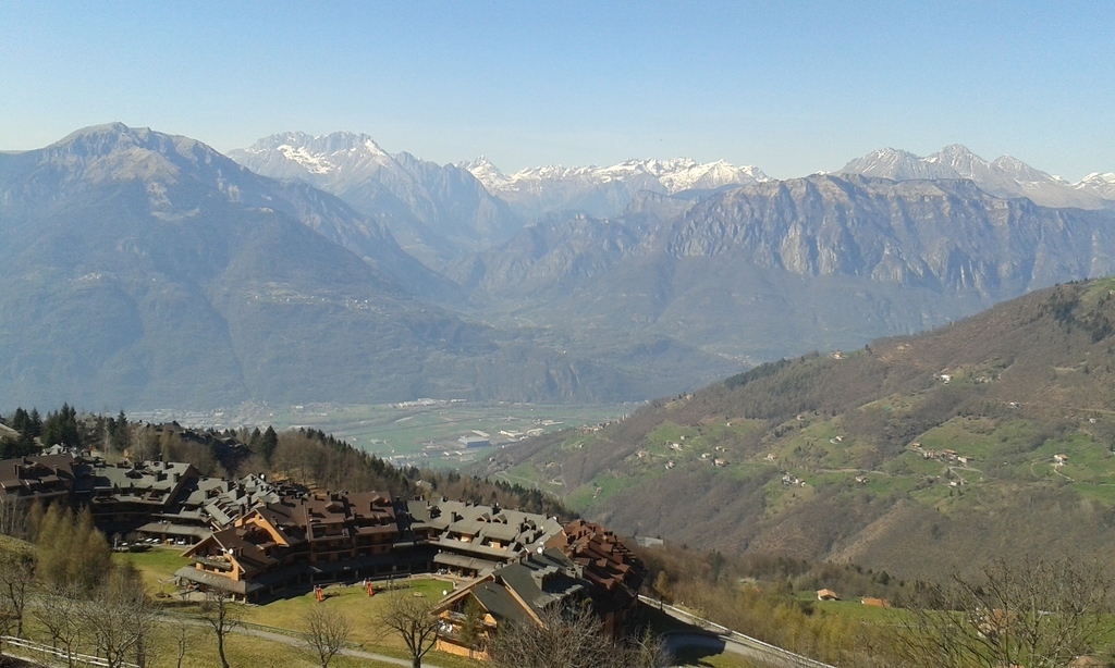 view from the mountains