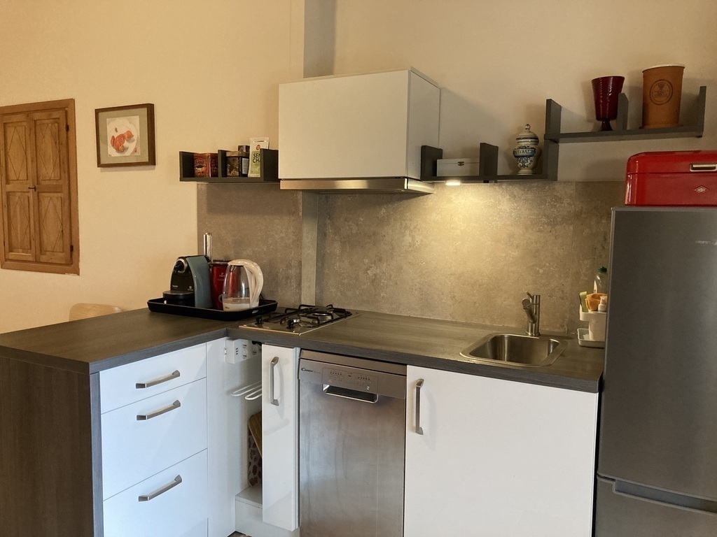 Kitchen is a part of living room