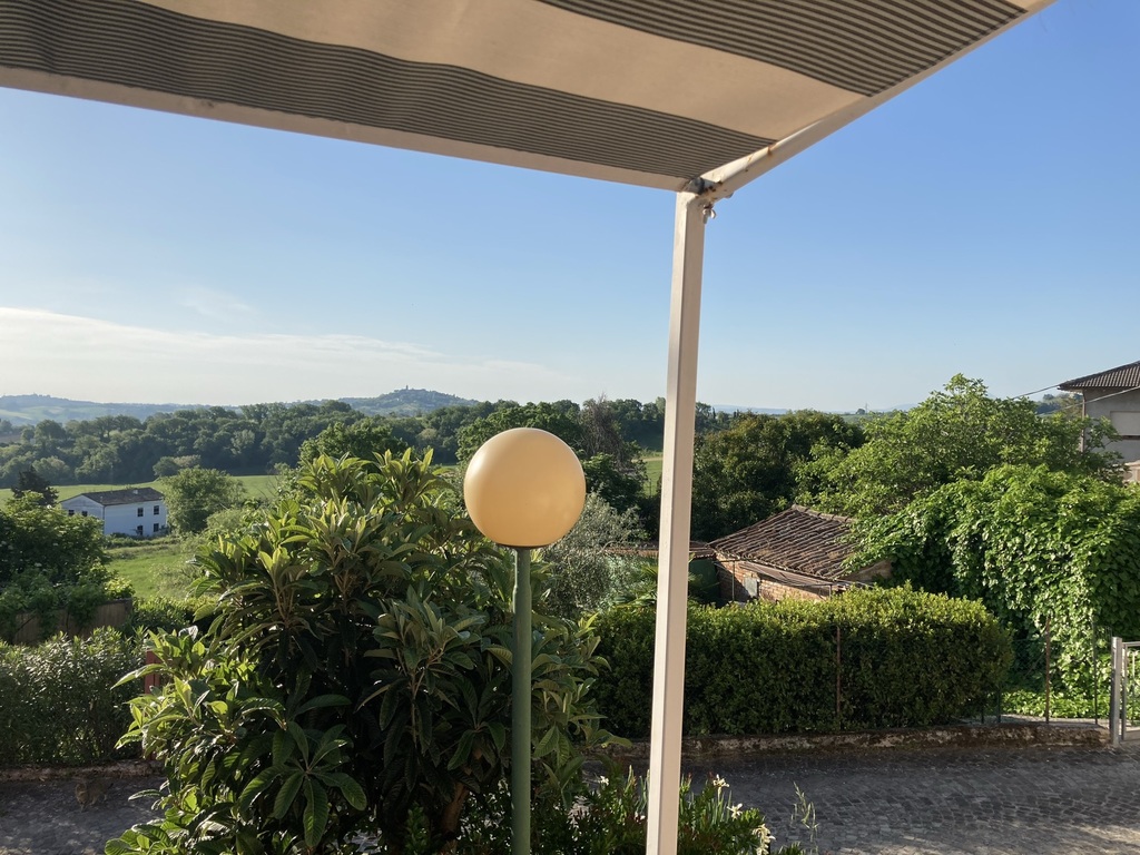 View from the small balcony