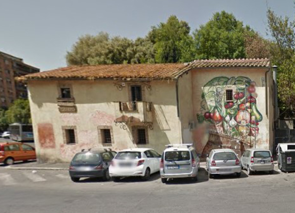 Near the house: murals