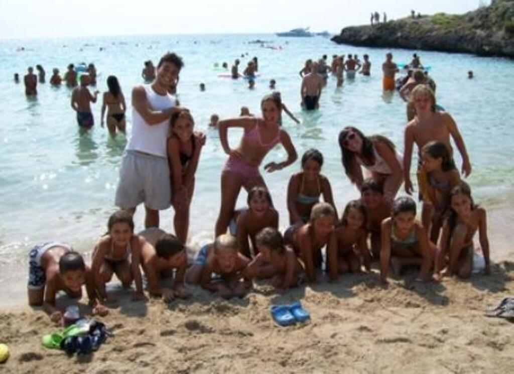 Beach is the best fun for childs